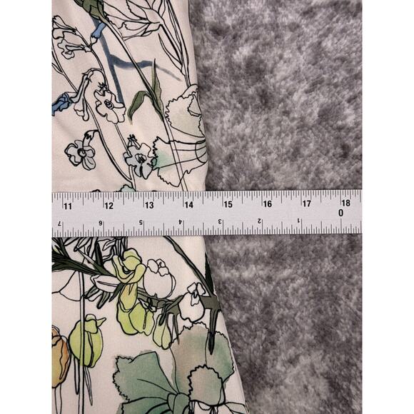 Reiss Dress 6 Womens Floral Halter Neck Backless Flowy Maxi-price is firm - Picture 5 of 9